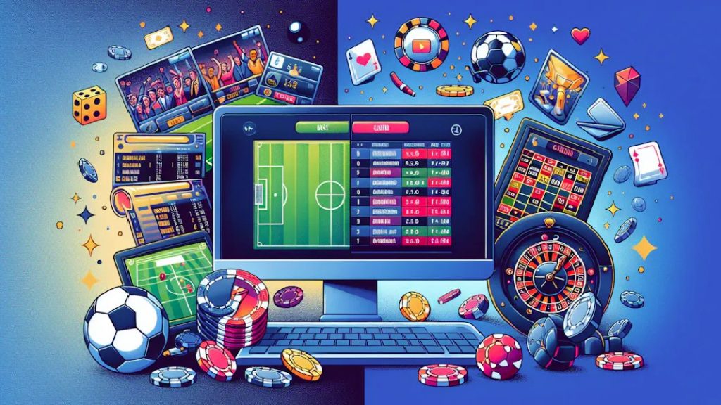 Entre paris sportifs et jeux de casino en ligne, lequel est le plus risqué